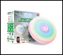 ENER-J WiFi Ceiling Lights 24W, RGB+W+WW, Dimmable with Bluetooth Speaker - Code SHA5261