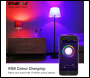 ENER-J Smart WiFi GLS LED Lamp B22, 9W, RGB+W+WW, Dimmable - Code SHA5262