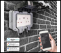 ENER-J Smart WiFi Weatherproof 13A Twin Wall Sockets with 2 USB Ports (IP55) - Code SHA5275