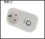 ENER-J WiFi Smart Plug with Energy Monitor, EU Plug (max 1600W) - Code SHA5280