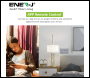 ENER-J Smart WiFi 13A WiFi Twin Wall Sockets with 1 USB Ports (Silver) - Code SHA5283X