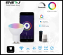 ENER-J Smart WiFi GU10 LED Lamp 5W, RGB+W+WW, Dimmable - Code SHA5286