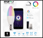 ENER-J Smart WiFi E14 LED Candle Bulb 4.5W, RGB+W+WW, Dimmable (Pack of 3) - Code SHA5287-3