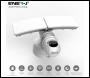 ENER-J Wifi Outdoor Security Kit with IP Camera and twin LED Floodlight, 2 way audio, White - Code SHA5293