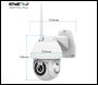 ENER-J Smart WiFi Dome Outdoor IP Camera, IP65 - Code SHA5295