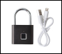 ENER-J Fingerprint Padlock - Code SHA5304