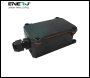 ENER-J Smart WiFi Outdoor Relay Switch, In Line Switch, Black [Energy Class A+] - Code SHA5305X