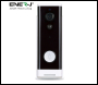 ENER-J Slim Wireless Video Door Bell 5200mah battery, including UK Chime - Code SHA5307