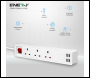 ENER-J 13A SMART Wi-Fi Power Strips with 3 Sockets & 4 USB - Code SHA5318
