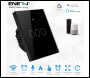 ENER-J Wifi Smart 3 Gang Touch Switch, No Neutral Needed, Black Body - Code SHA5338