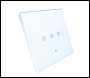 ENER-J WiFi+RF Smart 1 Gang Dimmable Touch Switch, White (Compatible with Wireless Kinetic Switches) - Code SHA5339