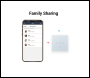 ENER-J WiFi+RF Smart 1 Gang Dimmable Touch Switch, White (Compatible with Wireless Kinetic Switches) - Code SHA5339