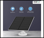 ENER-J 5W Crystal cell Solar Panel with 3M charging cable, IP66 (Compatible with SHA5344 Battery Camera Floodlights) - Code SHA5345