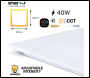 ENER-J 600*600mm Smart RGB+CCT Backlit Panels 40W with remote, APP & Voice Control - Code SHA5356