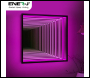 ENER-J Smart Tunnel Mirror:40W Size:500*500*60mm, with CCT & Dimming control via APP, Remote Included, IP44 - Code SHA5359