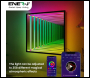 ENER-J Smart Tunnel Mirror:40W Size:500*500*60mm, with CCT & Dimming control via APP, Remote Included, IP44 - Code SHA5359