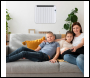 ENER-J Smart WiFi Radiator Heater 1200W, White Body (720*580*55mm) - Code SHA5360