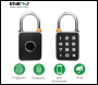 ENER-J Smart Padlock, Works with fingerprint, Passcodes, APP control (Bluetooth), IP65 - Code SHA5362