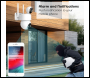 ENER-J Smart Wi-Fi Dual Lens Outdoor Dome IP Camera White Housing, IP65 - Code SHA5363