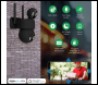 ENER-J Smart Wi-Fi Dual Lens Outdoor Dome IP Camera - Black Housing, IP65 - Code SHA5364