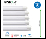 ENER-J T8 LED Nano Plastic Tube 60cms 9W 6000K - Code T171-5