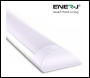ENER-J Pack of 2 36W LED Triproof Batten Tube Lights, 120cms, 3000K, IP65 Waterproof, No UV and IR Radiation, Super Bright Tube Light for Kitchen, Living Room, Bathroom, Office, etc. - Code T199-2