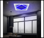 ENER-J Double Square Borderline LED Panel, 60x60 40W 4000 Lumens, 6000K on border and Blue Inside - Code T200BL