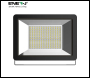 ENER-J 100W Slim LED Floodlight Super Bright Security Lights, 6000K, IP65 Waterproof, Ideal Choice for Backyard, Garden, Garages, Rooftop etc - Code T210X