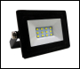 ENER-J 10W, Non PIR Slim Line Black Body Floodlight, 90 LUMENS/WATT, 2 YEARS WARRANTY, 4000K - Code T220