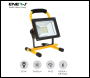 ENER-J 30W rechargeable led floodlight, 7.4V 2200mah, 3.5 to 4H, UK wall charger + car charger, 6000K+R B flash - Code T232