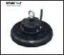 ENER-J LED UFO High Bay Lights, Wattage Switchable (120W-160W-200W), CCT Switcheable (6000K-4000K-3000K), 160Lm/W, IP65, 5 Years Warranty - Code T380