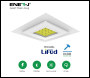 ENER-J 100W Premium Canopy Lights with 140 Lm/W & Dimmable Lifud Driver, Size 325x325mm, IP65 & IK08, Includes Recessed Mounting Kit & Surface Bracket installation, 5700K, 5 Years warranty - Code T385