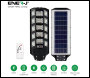 ENER-J 200W Solar Streetlights 6500K with 6V 18W Solar Panel & 24000 mAh Battery & Remote - Code T392