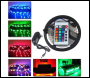 ENER-J LED Strip Kit- 5 meter RGB IP65, IR remote, Plug & Play UK PS - Code T444