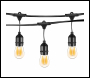 ENER-J LED Filament Bulb String Light Kit 15.2m (inc 15x2W Filament LED Lamps) - Code T447