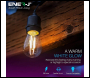 ENER-J LED Filament Bulb String Light Kit 15.2m (inc 15x2W Filament LED Lamps) - Code T447