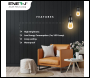 ENER-J LED Filament Bulb String Light Kit 30m (inc 30x1W Filament LED Lamps) - Code T471