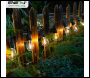 ENER-J Solar RGB+WW (2 Way) String Lights with Remote, 10 Meters, 10 lamps, IP44 - Code T475