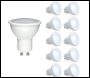 ENER-J LED Lamp- 7W GU10 Plastic Body SMD DIMMABLE LED, 400Lm 3000K (PACK OF 10) - Code T531-10