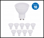 ENER-J LED Lamp- 7W GU10 Plastic Body SMD LED, 560Lm 4000K (PACK OF 10) - Code T551-10
