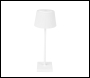 ENER-J 4W Wireless LED Table Lamp (White Housing) CCT & Dimming, IP44 - Code T724