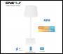 ENER-J 4W Wireless LED Table Lamp (Black Housing) CCT & Dimming, IP44 - Code T725