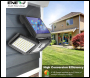ENER-J  Solar Wall Light with Sensor, 3 heads, 6.5W with Remote - Code T728