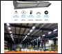 ENER-J 150W LED Industrial Linear Highbay, 18000Lm, 6000K - Code T757