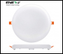 ENER-J 18W Frameless Recessed-Surface Super LED Panel, 150mm, Round, 6000K PACK OF 4 - Code T823-4