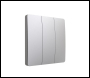 ENER-J 3 Gang Wireless Kinetic Switch Dimmable/Non Dimmable (silver body) - Code WS1043