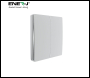 ENER-J 1 Gang Wireless Kinetic Switch, Silver - Code WS1050XS
