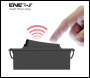 ENER-J 1 Gang Grid Switch - MK Logic Style Black - Code WS1070B