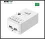 ENER-J 2 ways Wireless Receiver, 5Ax2 on/off,RF433mhz + WiFi Non Dimmable - Code WS1072