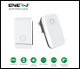 ENER-J Wireless Kinetic Doorbell and Chime with UK Plug - Code WS1077